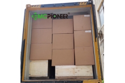 Pyramidal RF absorbing materials ready for shipment